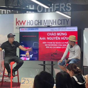 Cafe networking – Sàn KW Ho Chi Minh ngày 15/11/2022