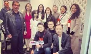 KW Vietnam ghé thăm văn phòng của team đạt doanh số 200 triệu đô/năm